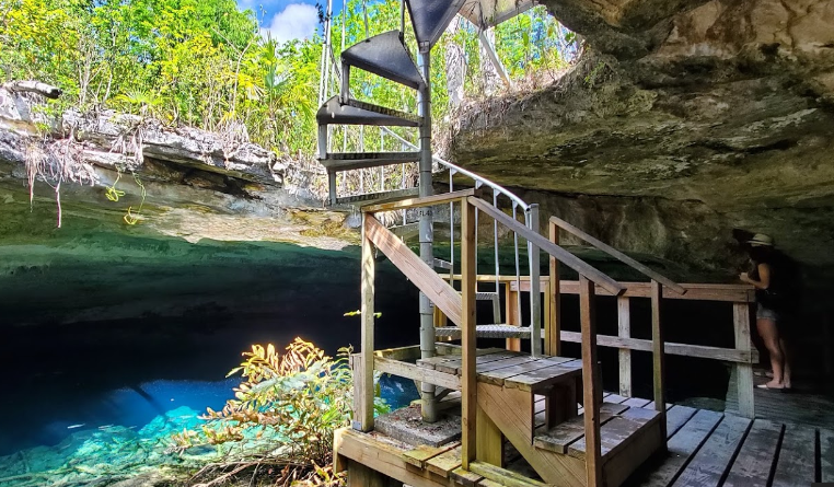 Ben's Cave in Lucayan National Park on Grand Bahama