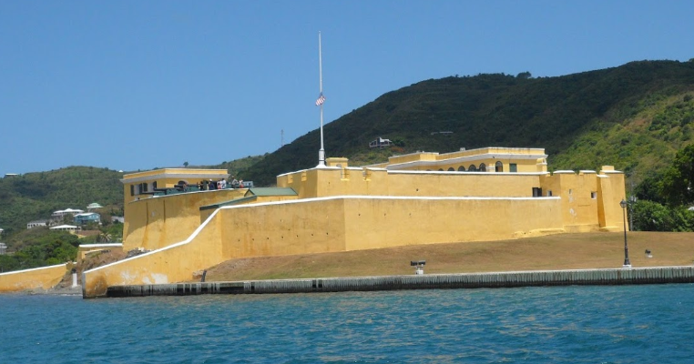 Fort Christiansvaern in Christiansted, St. Croix