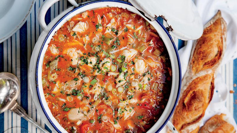 Creole fish stew