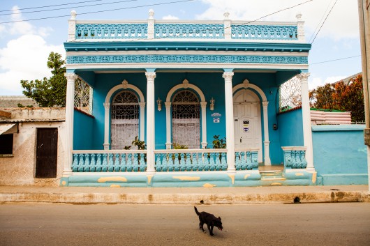 Blue house Casa Particular in Cuba