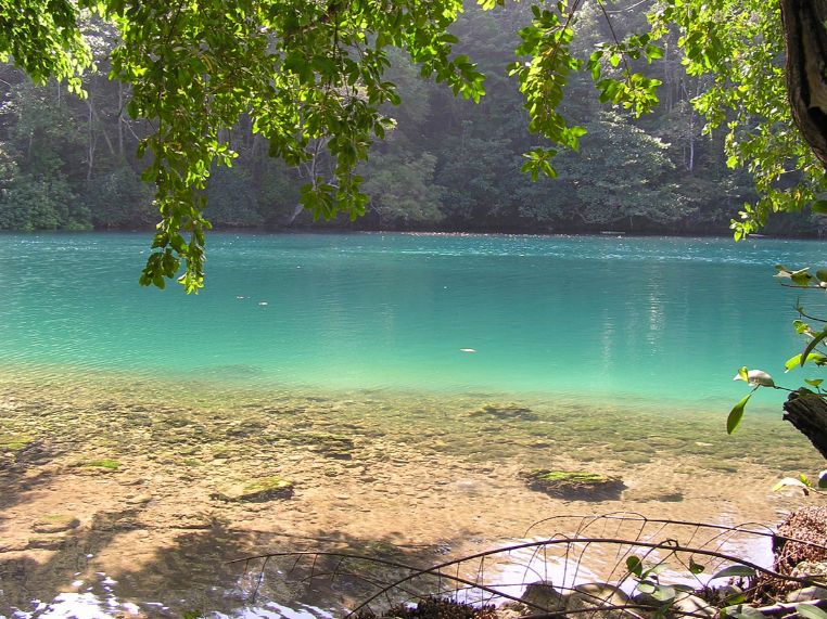 Blue Lagoon in Port Antonio Jamaica