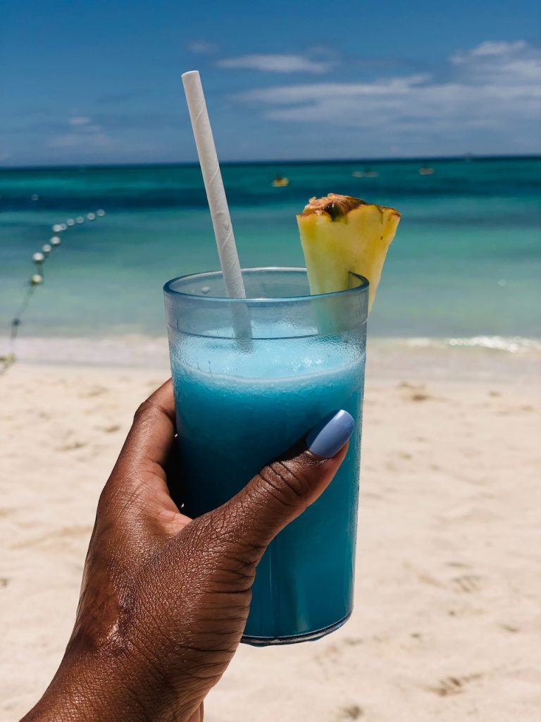 Tropical drink in Jamaica